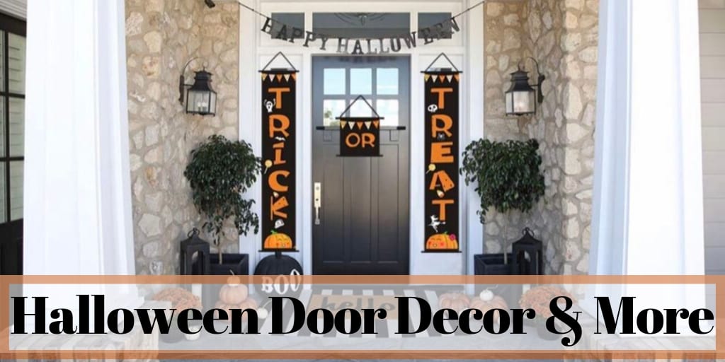 Halloween Door Decor and More