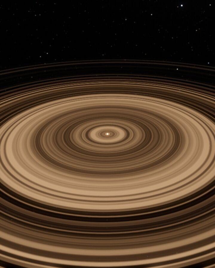 This is J1407b. The planet with the largest ring system.