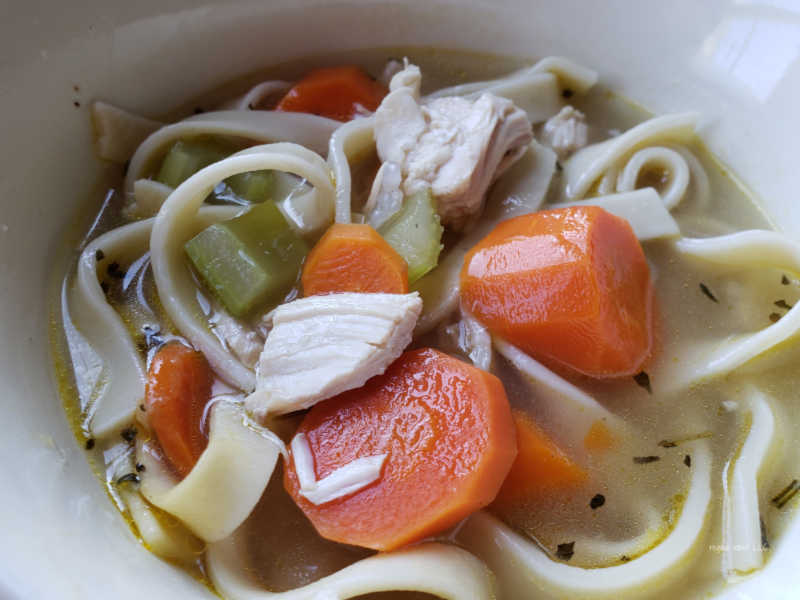 simple chicken noodle soup recipe