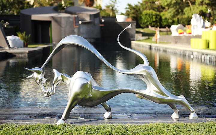 Interview: Animal's Inner Power Shines Through Sculptures by Amir Yacoub