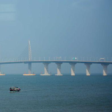 China's massive bridge linking Hong Kong, Macau and Zhuhai is ready