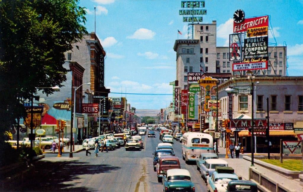 Central Avenue, Albuquerque, New Mexico, 1956