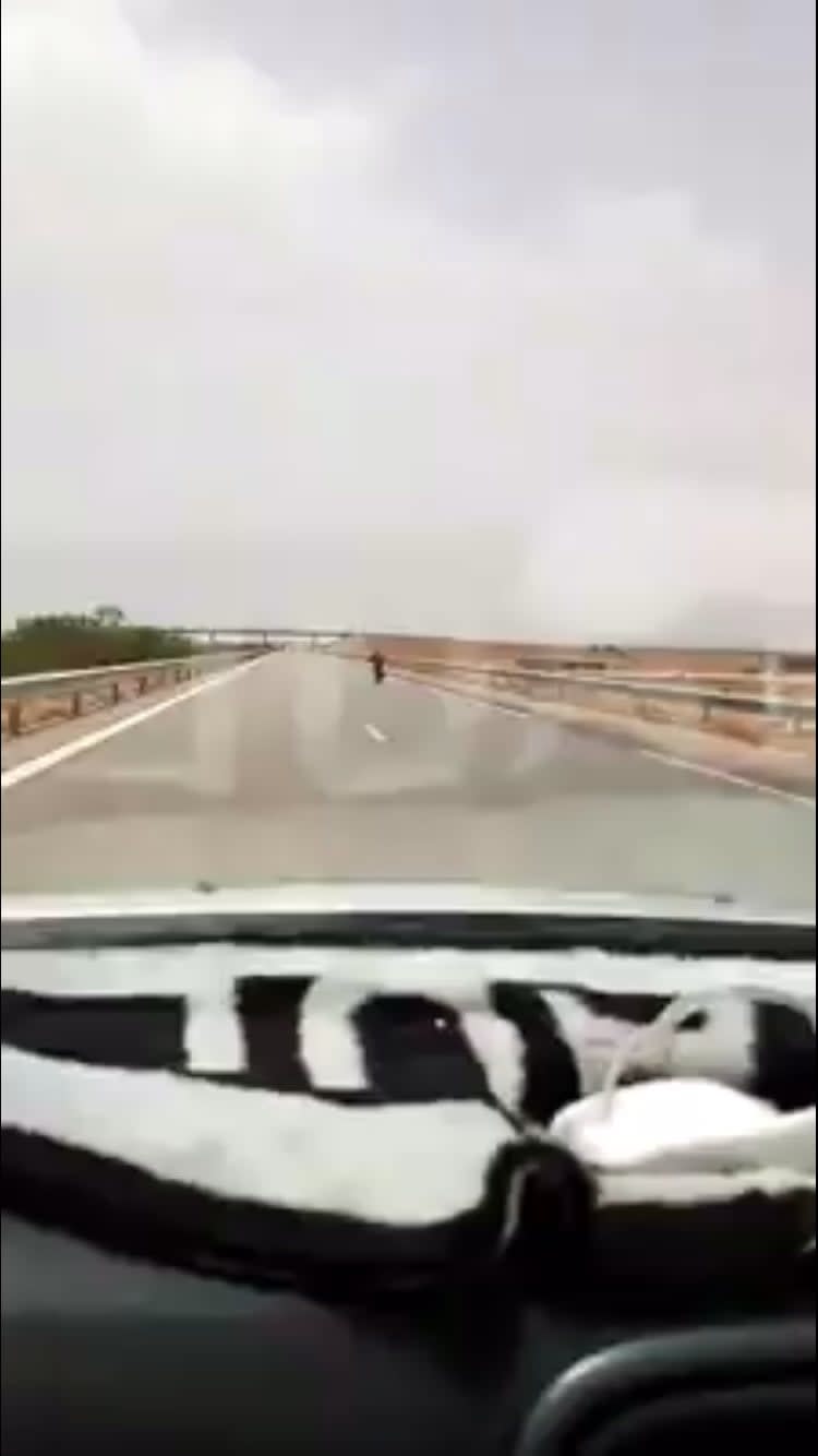 Seen on Facebook, Sfax-Gabès highway