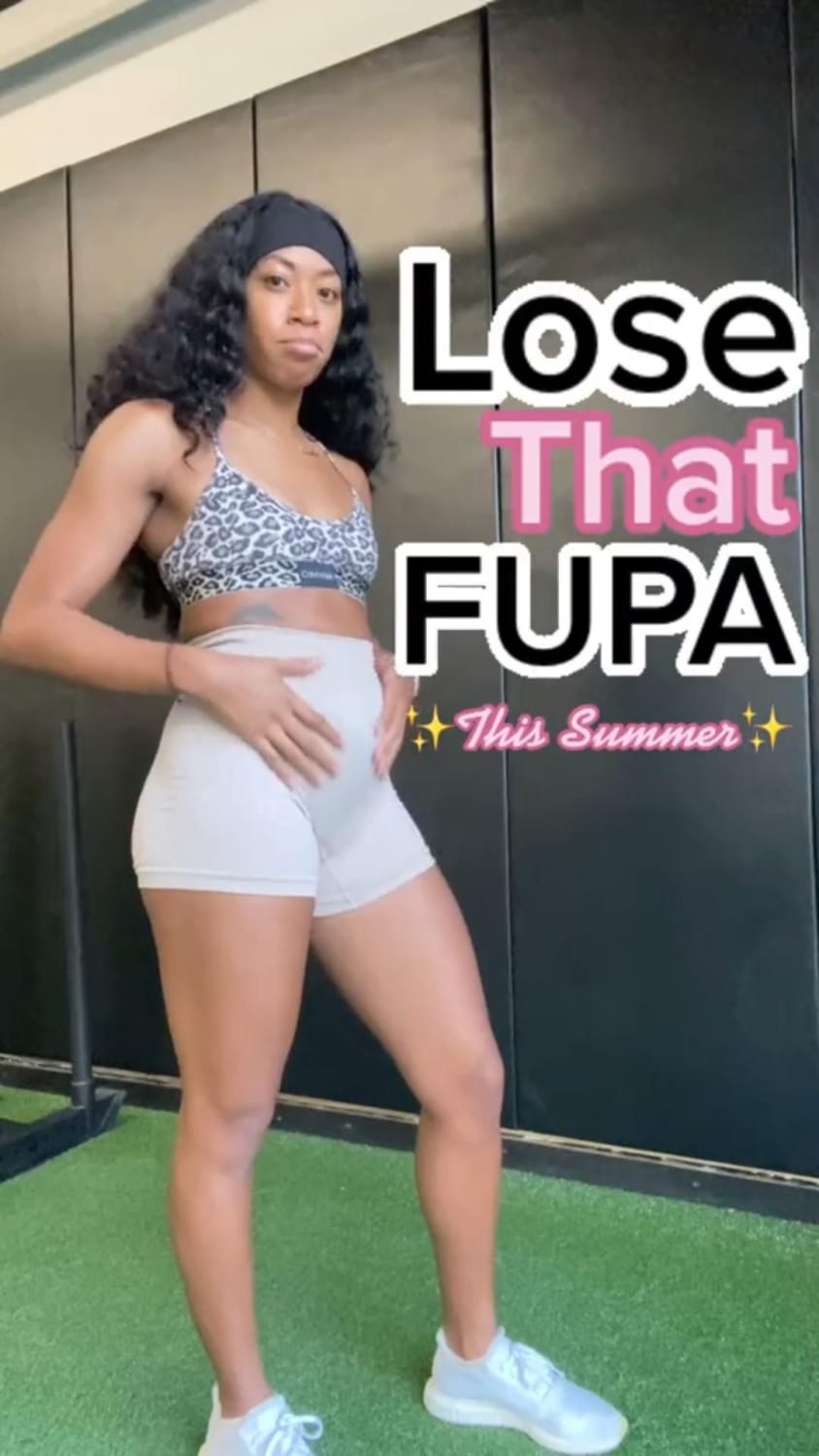 Exercises to lose your FUPA