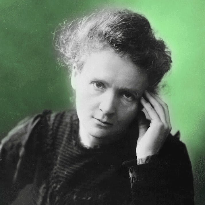 Happy birthday to Marie Sklodowska-Curie, born OTD in 1867 in Warsaw, Poland. A few of her many accomplishments? In 1903, she became the first woman to win a Nobel Prize, for the discovery of radium & polonium. In 1911 she won another for producing radium as a pure metal.