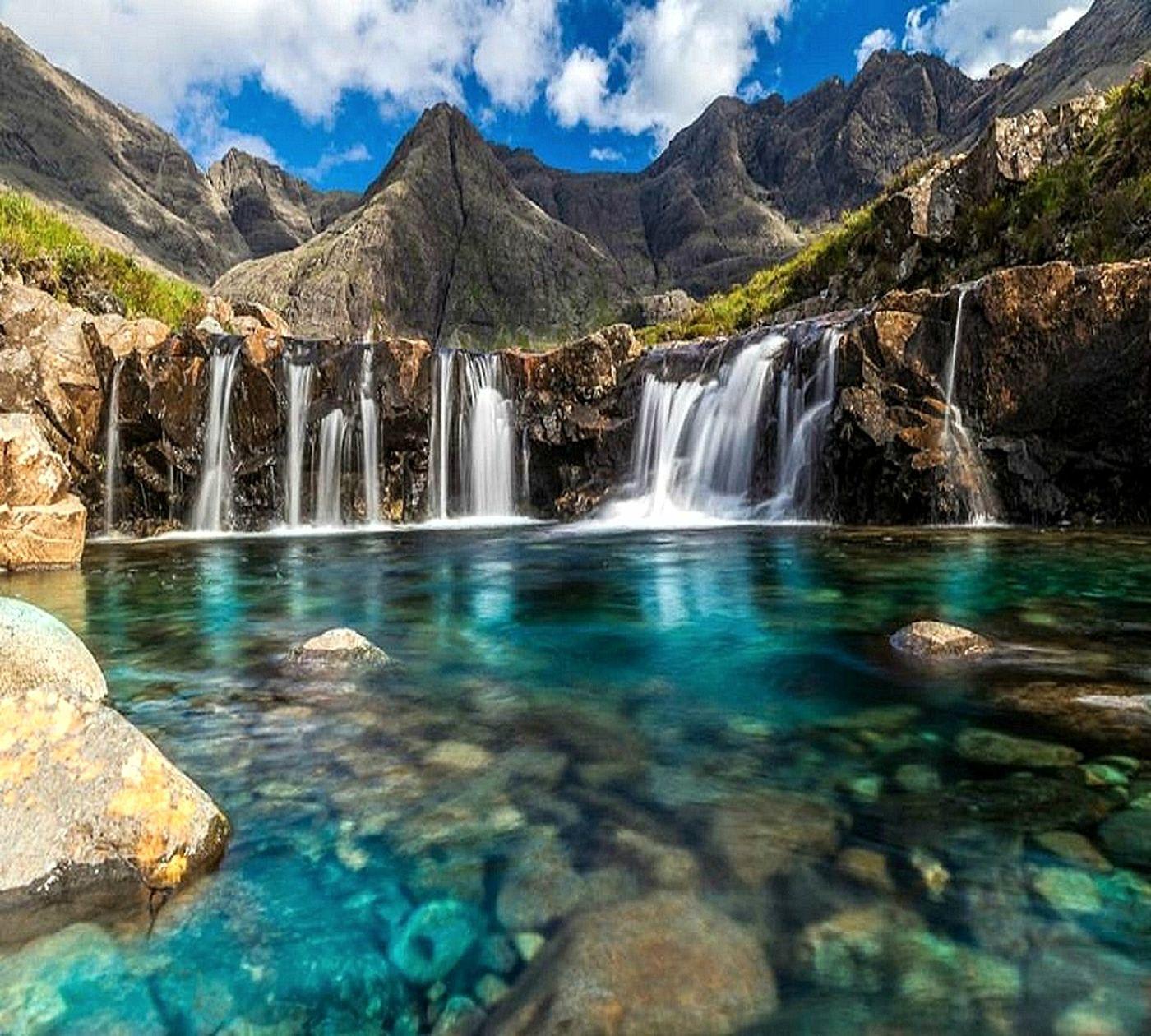 The Fairy Pools in Scotland