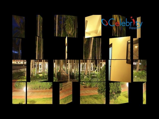 Celebrity Resort Cottage Night View - Resort in Coimbatore
