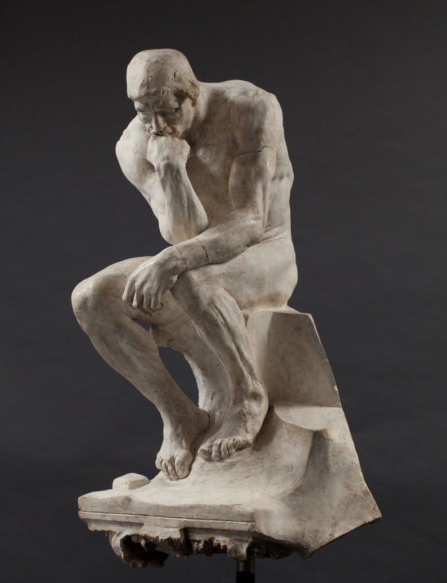 'Patience is also a form of action.' - AugusteRodin 💭 See Rodin's 'The Thinker' alongside 'Etude pour le Penseur' (Study for The Thinker) in The EY Exhibition: TheMakingOfRodin at Tate Modern. Tickets here: