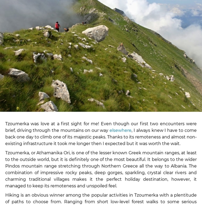 Tzoumerka: Stroggoula (2.112 m) ascent, canyoning at Syrrako and more