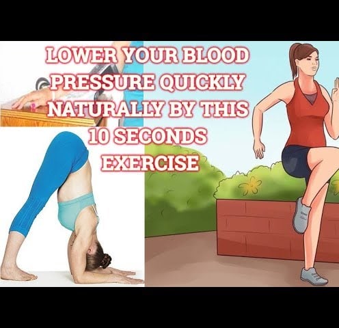 Lower Your Blood Pressure Quickly Naturally By This 10 Seconds Exercise