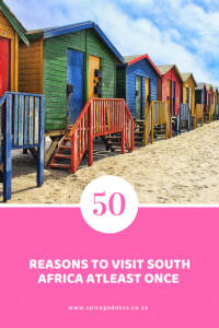 50 Reasons to visit South Africa atleast ONCE