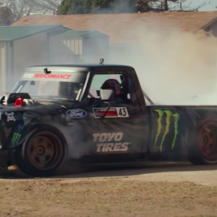 Check Out the Extended Cut of Ken Block Flogging His Hoonitruck in Gymkhana 10