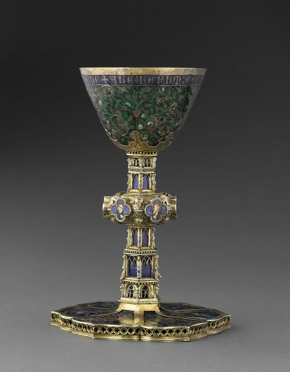 [#WorkOfTheDay] Chalice (1340 – 1360) 📍 Richelieu Wing, Room 503 More info here 👉