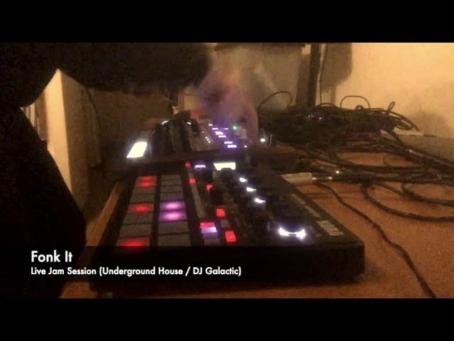 Fonk it - Live Jam Electribe Sampler 2 Vs DrumBrute (Underground House / DJ Galactic)