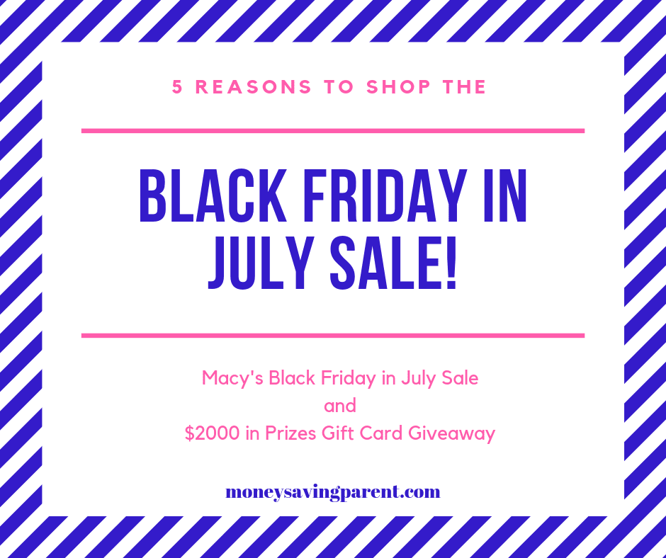 5 Reasons to Shop the Black Friday in July Sale