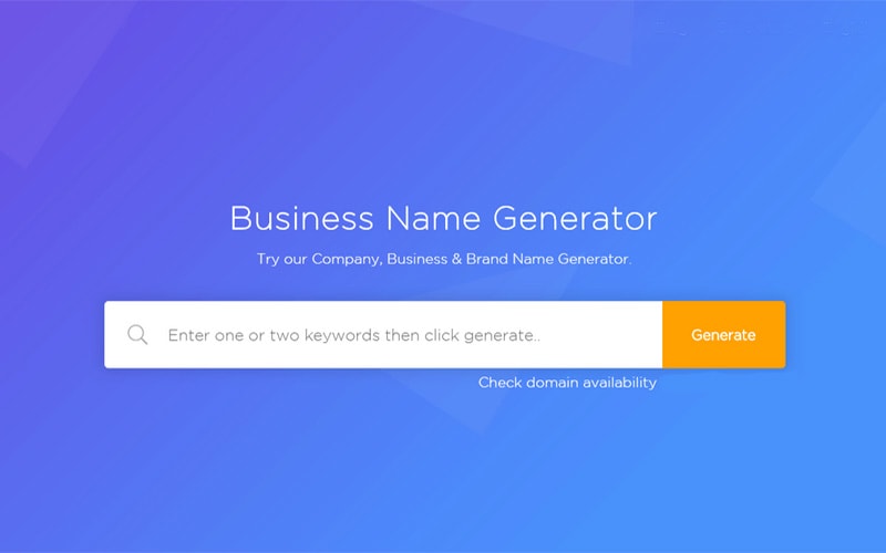 Generate Unique Business Name with these 10 Tools
