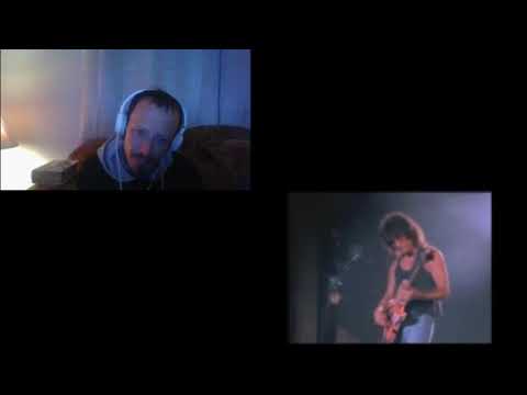 First Time Reacts 45 Eddie Van Halen Les Paul Special Appearance 1988