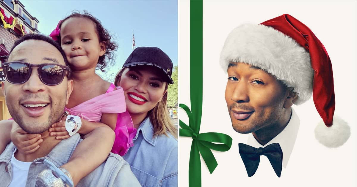 John Legend Recorded a Christmas Song With Luna and Chrissy Teigen, and Wow, My Heart