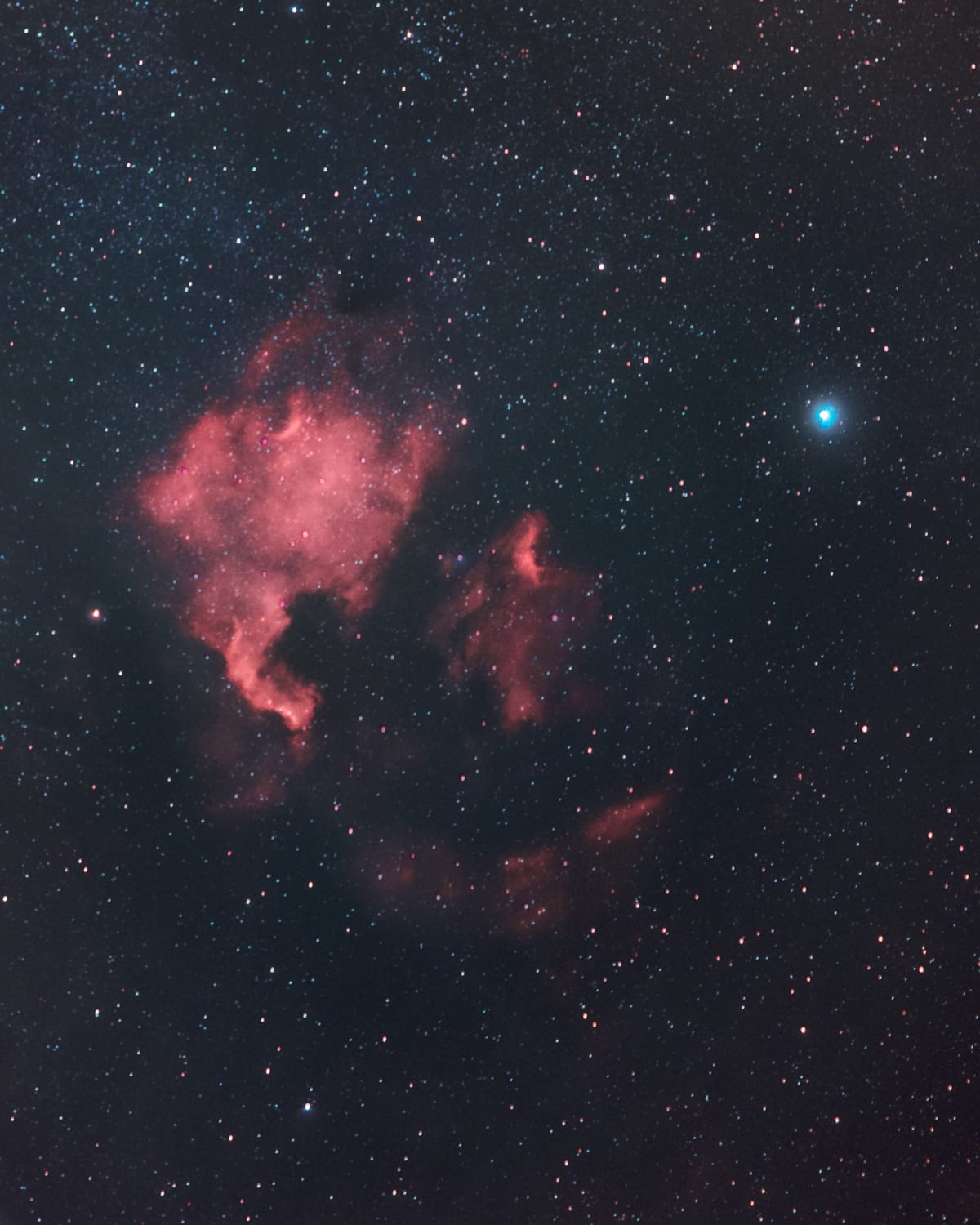 The North American Nebula (and Deneb)