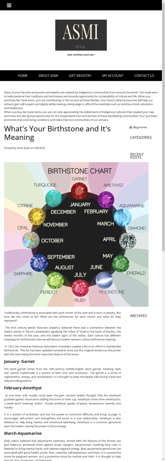 What is Your Birthstone and It's Meaning?