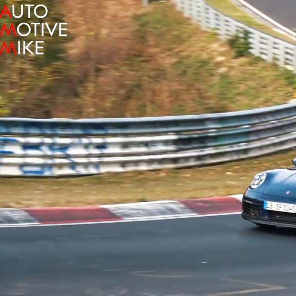 Hey Look, It's the 2020 Porsche 911 Carrera on the Nurburgring