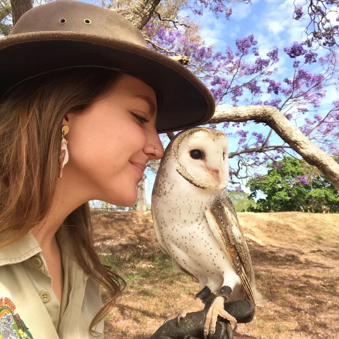 Just a girl and her Owl