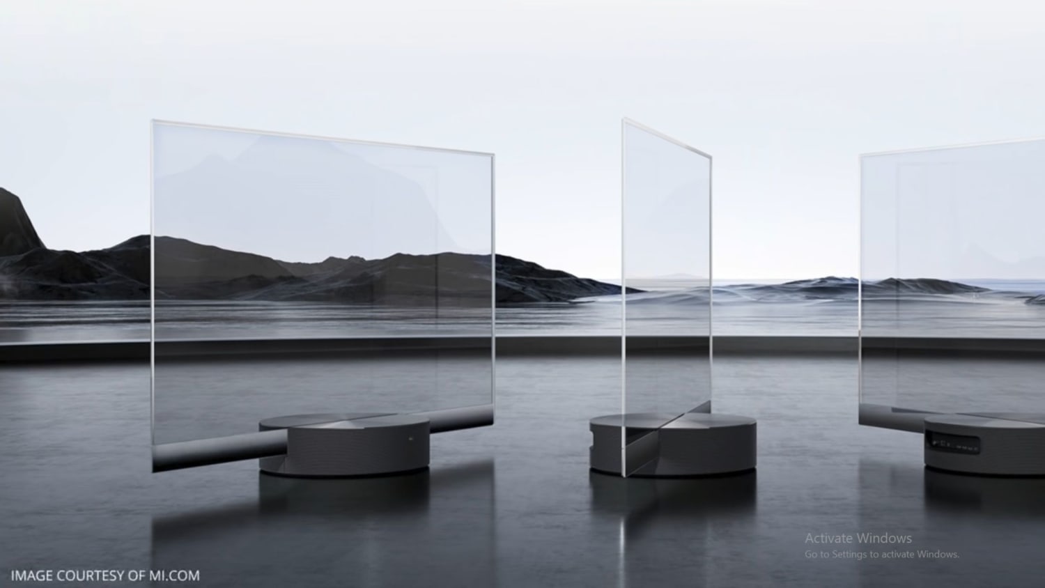 Xiaomi transparent tv launch 2020