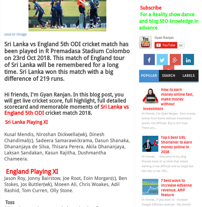 Sri Lanka vs England 5th ODI, Unbelievable win by Sri Lanka