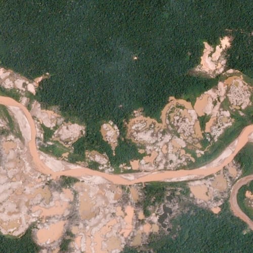 Unprecedented New Map Unveils Illegal Mining Destroying Amazon