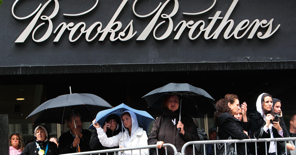Brooks Brothers files for bankruptcy, citing pandemic struggles