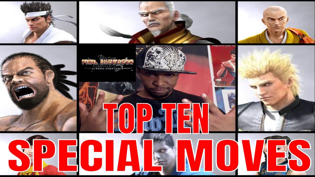 Virtua Fighter 5: Final Showdown- Top Ten Special Moves! (Gameplay)