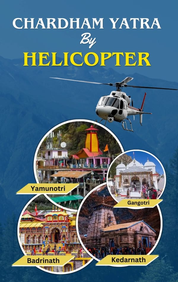 Char Dham Yatra by Helicopter from Kolkata | Luxury Heli Packages By Vaayu Aviation