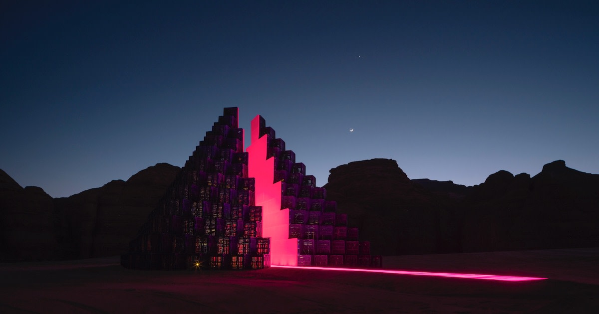 14 Artists Transform a Saudi Arabian Desert Into an Open Air Art Exhibit