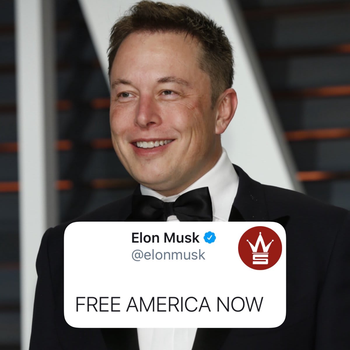 Elon Musk had this to say this morning...🇺🇸🤔