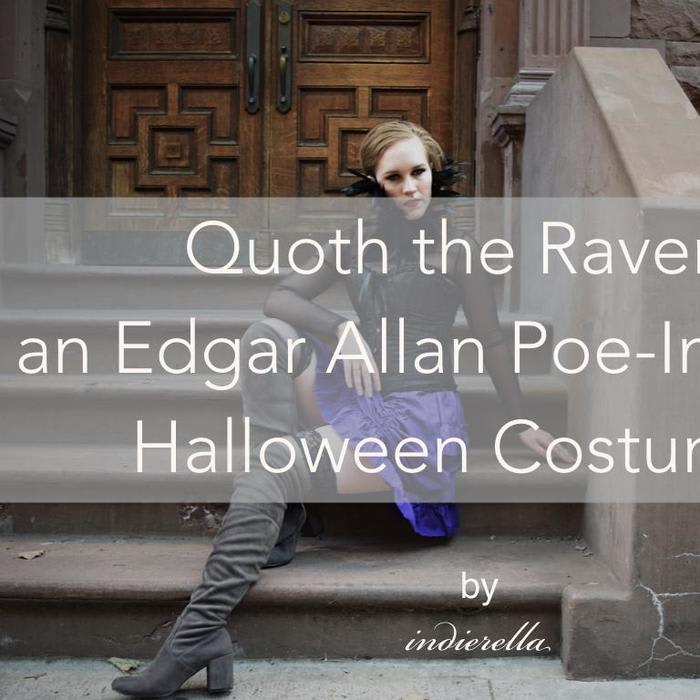 Quoth the Raven: an Edgar Allan Poe-Inspired Halloween Costume
