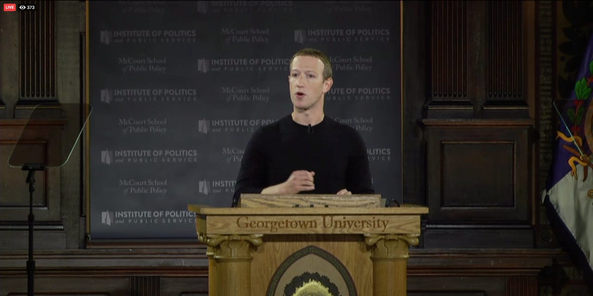 Mark Zuckerberg Insists That Facebook Stands For Free Expression