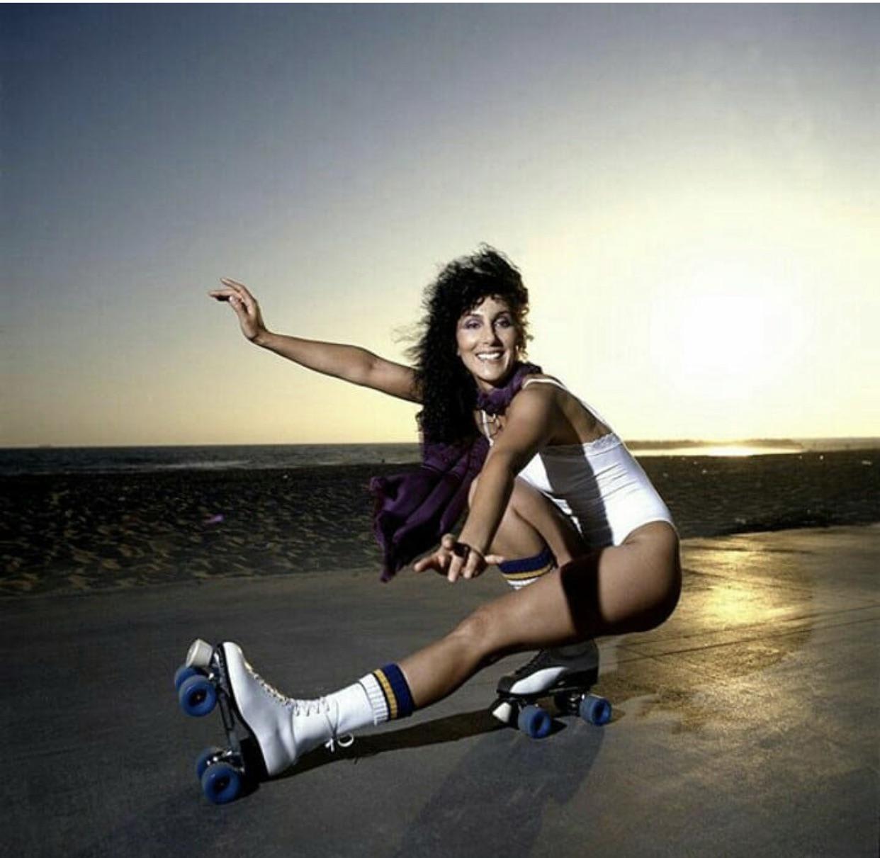 Cher at Venice Beach 1971