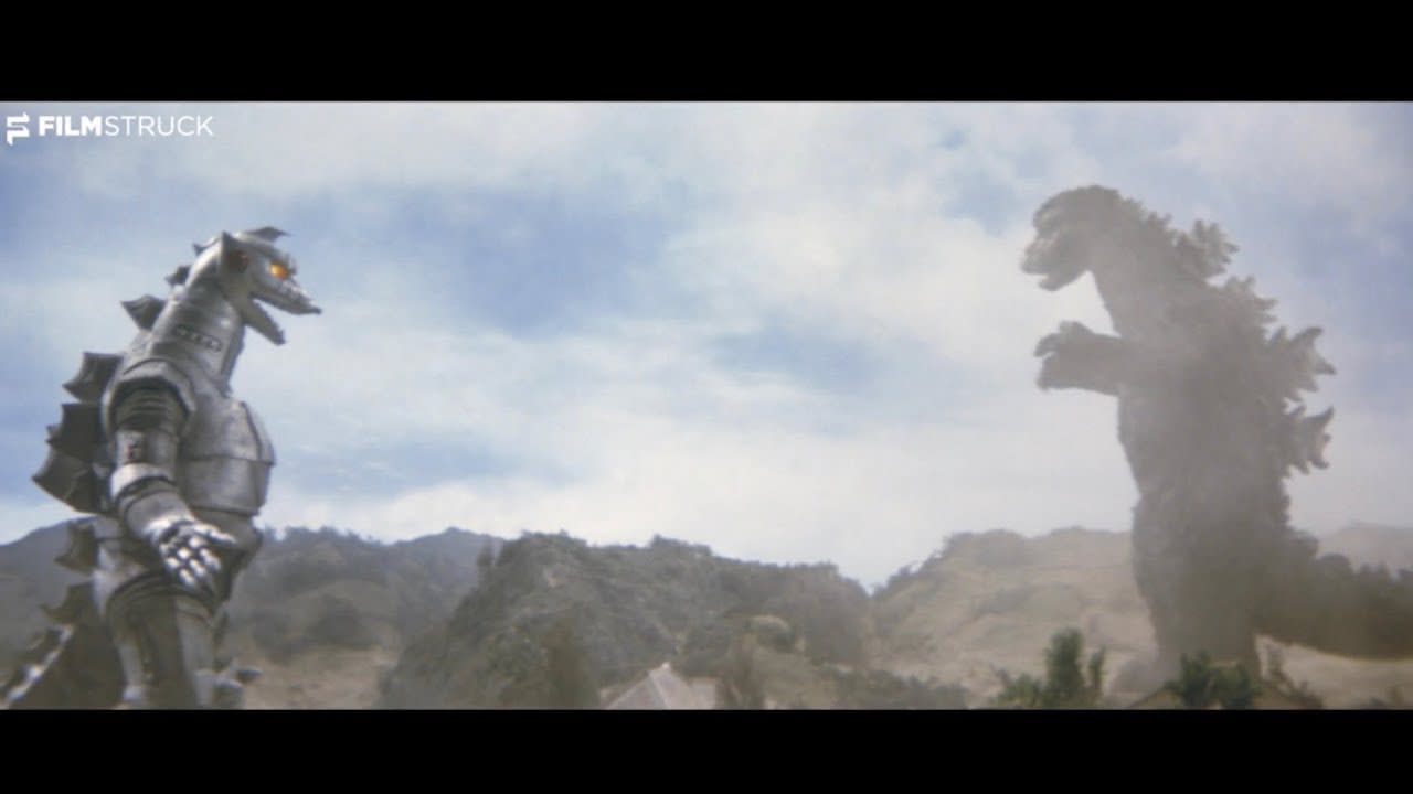GODZILLA VS MECHAGODZILLA, Jun Fukuda, 1974 - King Caesar & Godzilla Fight Mechagodzilla