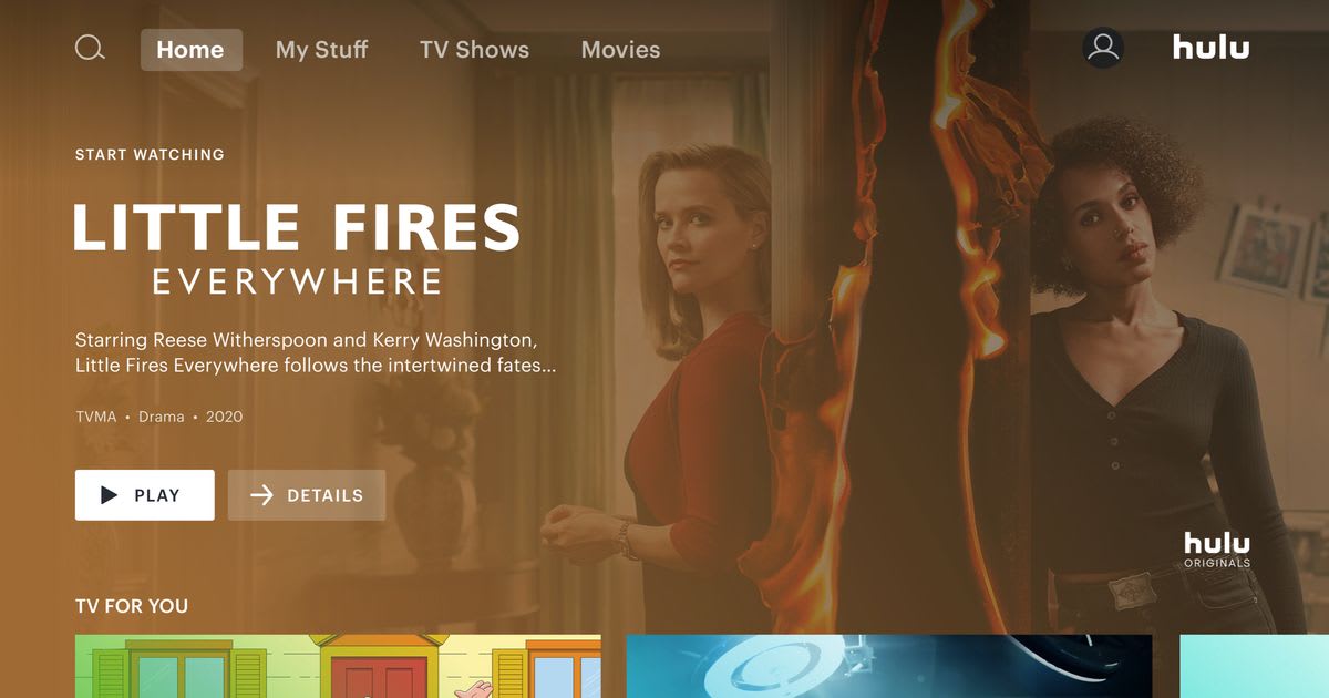 Hulu's new interface upgrades the app from terrible to usable