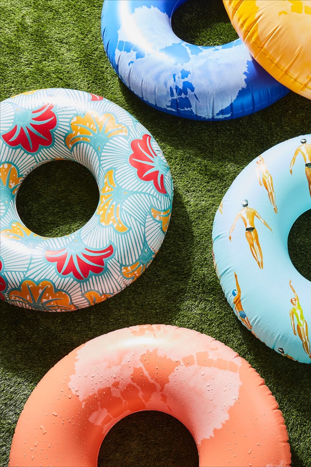 Inflatable Printed Pool Rings