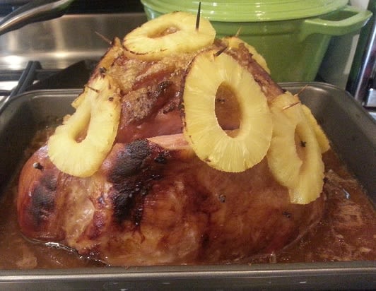 easy pineapple ham with brown sugar recipe