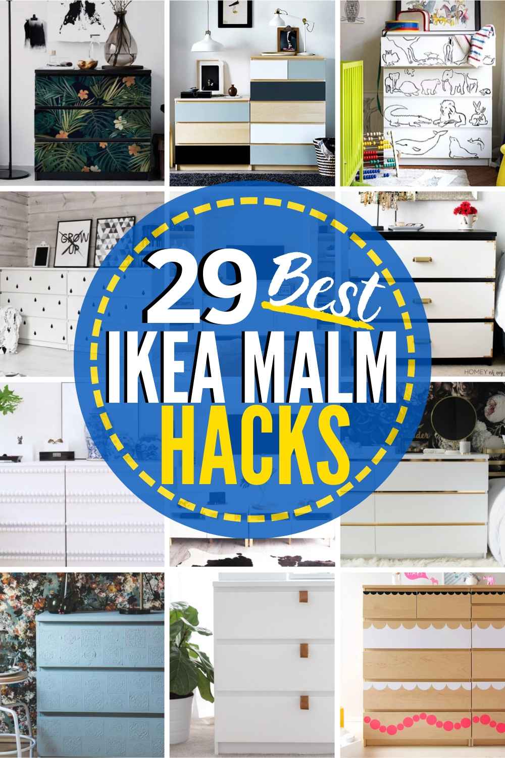 29 Fantastic Ikea Malm Dresser Hack Ideas