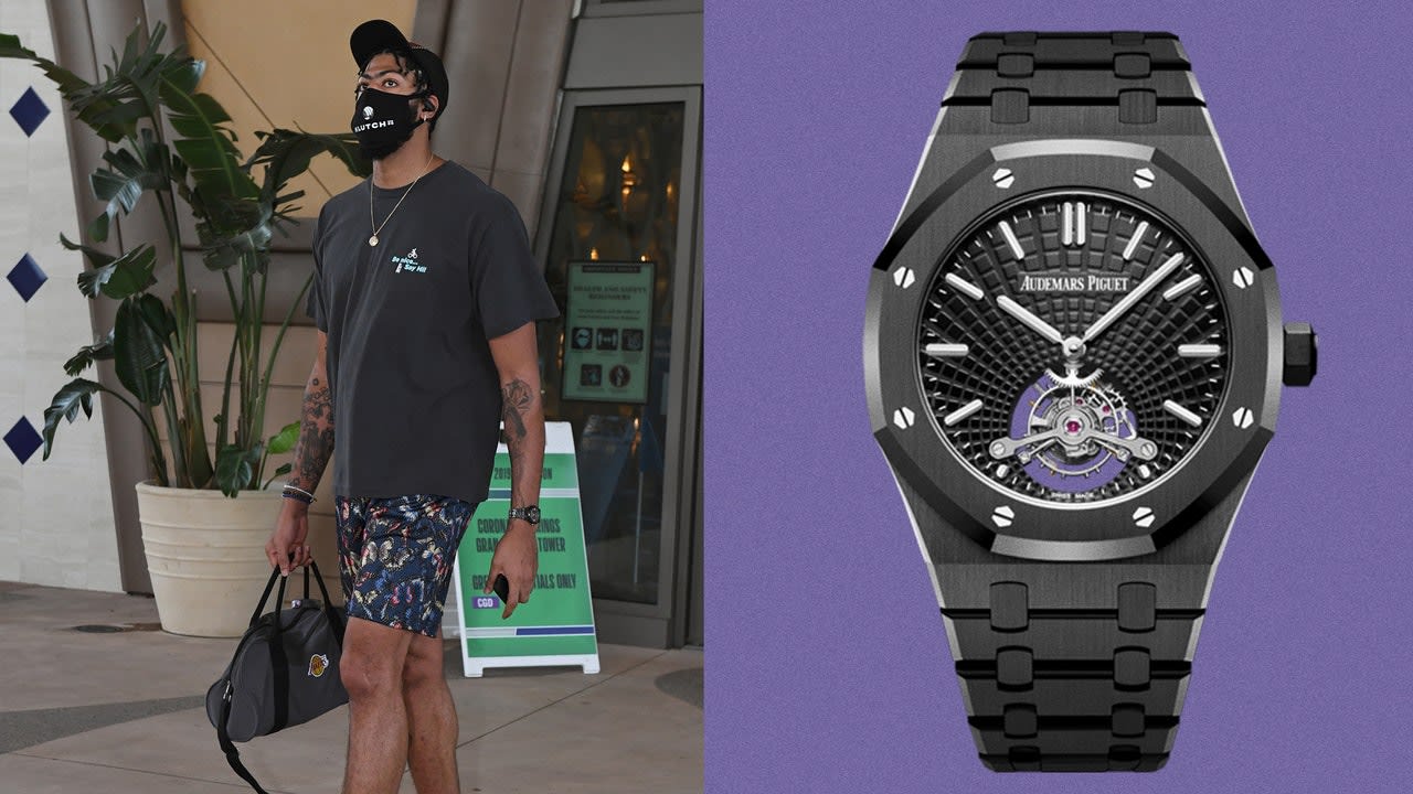 Anthony Davis Is Officially a Superstar, and He Has the Watch to Prove It
