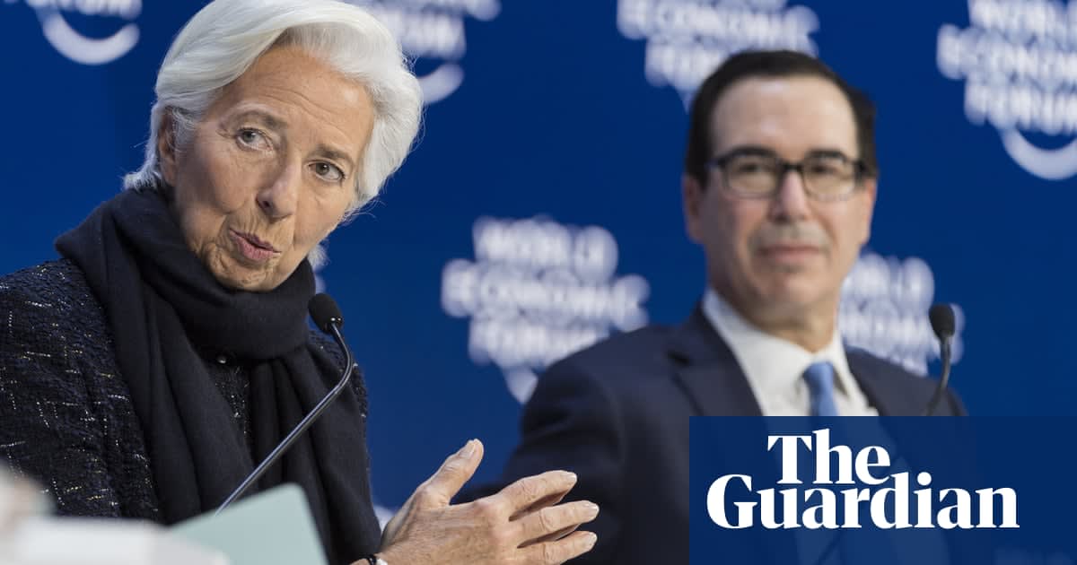 US and Europe clash over climate crisis threat on last Davos day