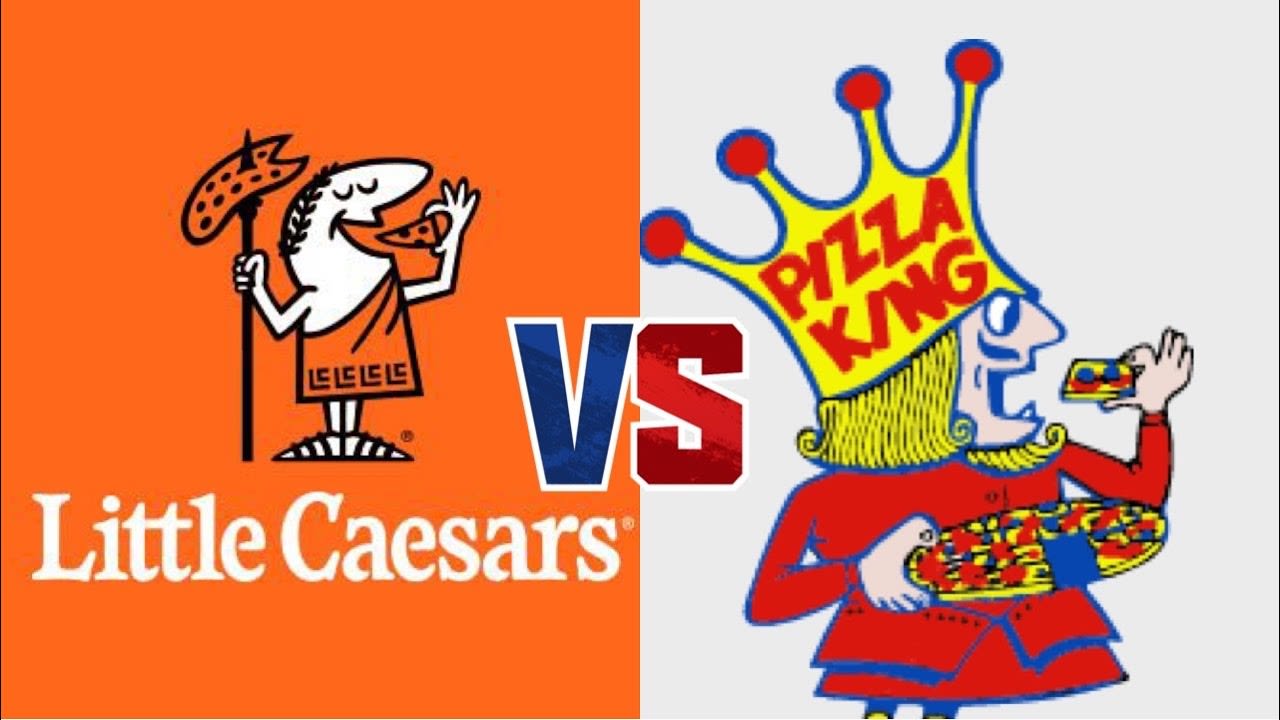 Pizza King VS. Little Caesars (Mukbang)