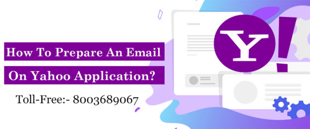How to prepare an Email on yahoo application?