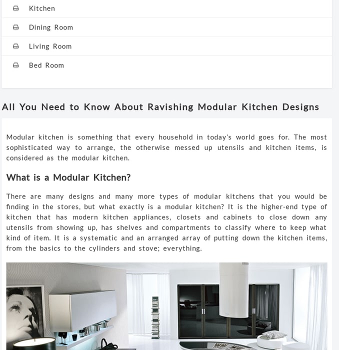 All You Need to Know About Ravishing Modular Kitchen Designs