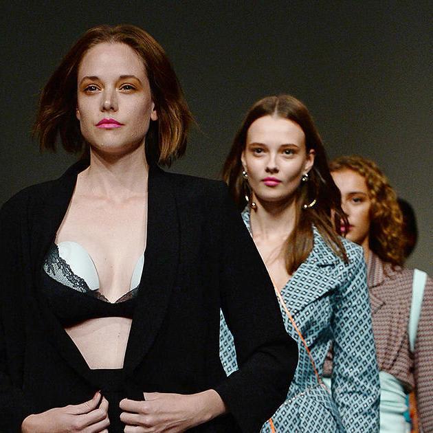 A Model Wore a Breast Pump to Walk the London Fashion Week Runway