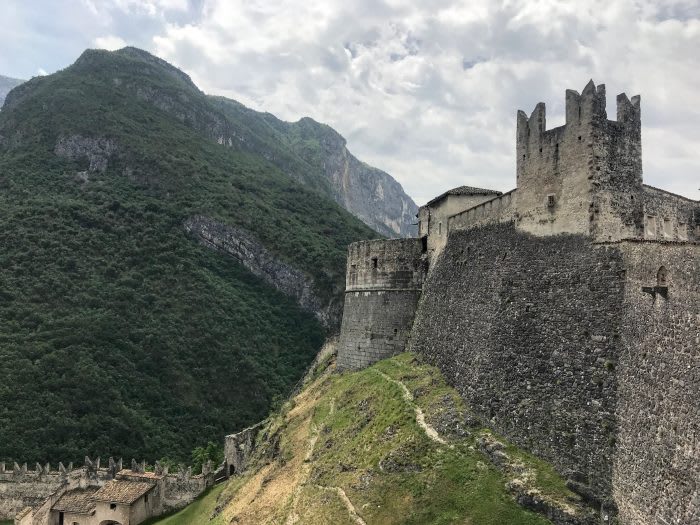 A visit to Castel Beseno near Trento, Italy