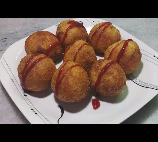 chicken bread balls recipe by iB Cooking Club